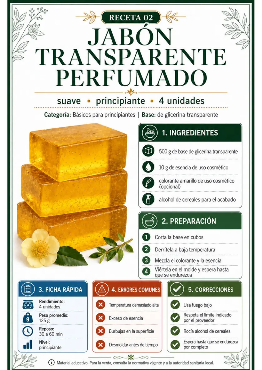 Página real 1 del Catálogo de Jabones